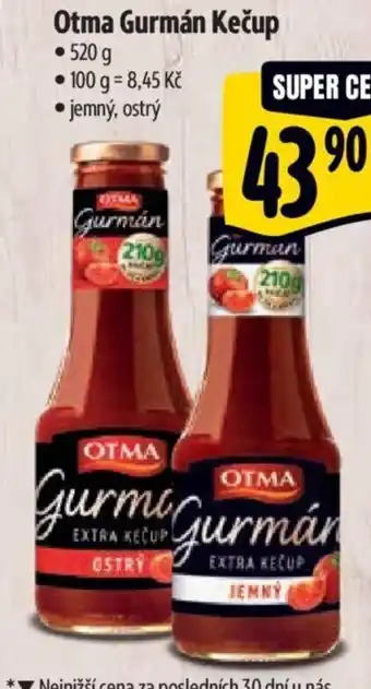 Albert Otma Gurmán Kečup nabídka