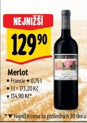 Albert Merlot nabídka