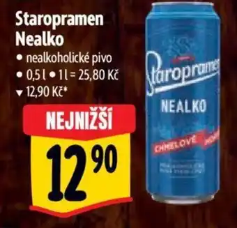 Albert Staropramen Nealko nabídka