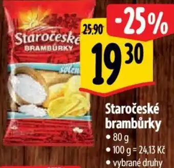 Albert Staročeské brambůrky nabídka