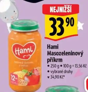 Albert Hami Masozeleninový příkrm nabídka