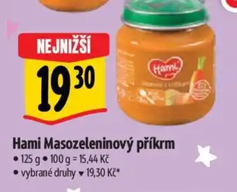 Albert Hami Masozeleninový příkrm nabídka