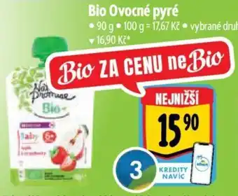 Albert Bio Ovocné pyré nabídka
