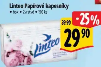 Albert Linteo Papírové kapesníky nabídka