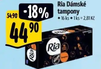 Albert Ria Dámské tampony nabídka