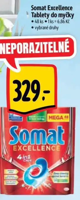 Albert Somat Excellence Tablety do myčky nabídka
