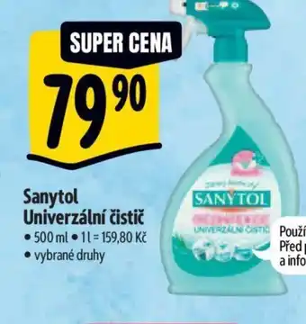 Albert Sanytol Univerzální čistič nabídka