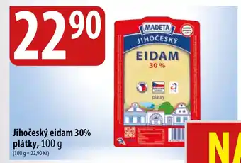 Bala Jihočeský eidam 30% plátky, 100 g nabídka