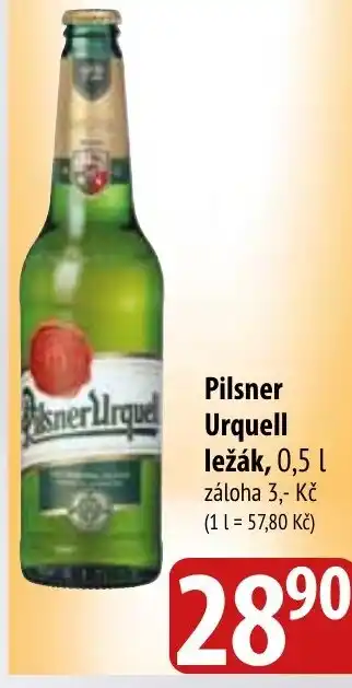 Bala Pilsner Urquell ležák, 0,5 l. nabídka