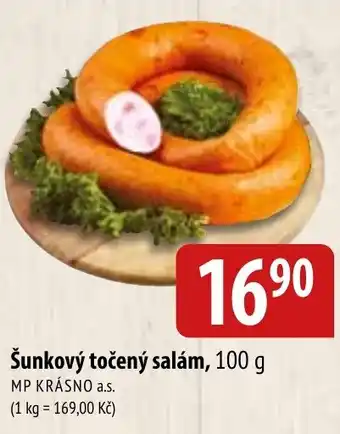 Bala Šunkový točený salám, 100 g nabídka