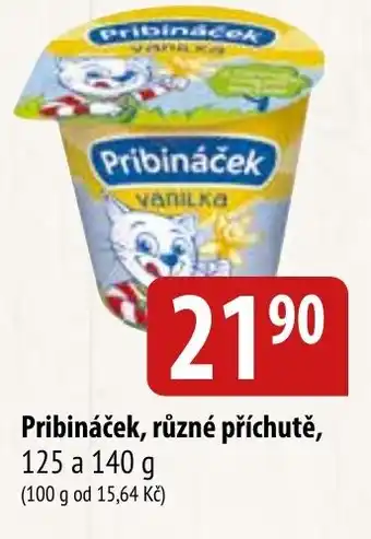 Bala Pribináček, různé příchutě, 125 a 140 g nabídka
