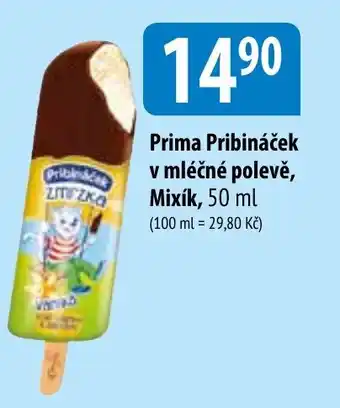 Bala Prima Pribináček v mléčné polevě, Mixík, 50 ml nabídka