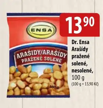 Bala Dr. Ensa Arašídy pražené solené, nesolené, 100 g nabídka