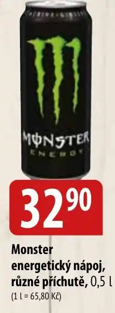 Bala Monster energetický nápoj, různé příchutě, 0,5 l. nabídka