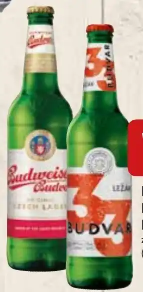 Bala Budweiser Budvar Original, Budvar 33, 0,5 L nabídka