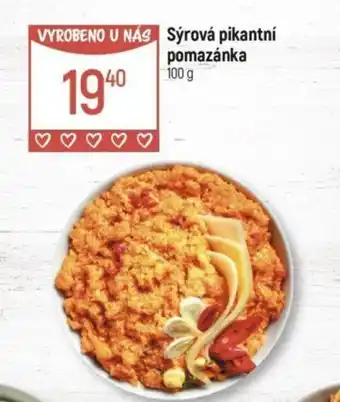 Globus Sýrová pikantní pomazánka 100 g nabídka