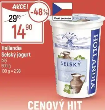 Globus Hollandia Selský jogurt nabídka