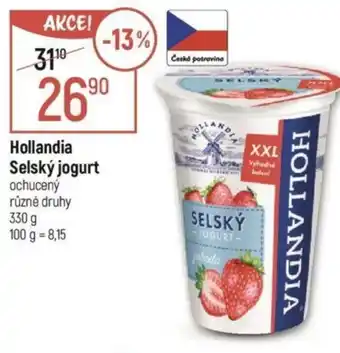 Globus Hollandia Selský jogurt nabídka