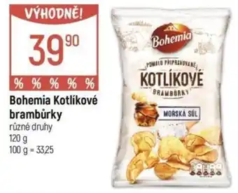 Bohemia Kotlíkové brambůrky