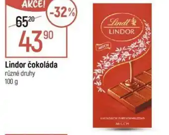 Globus Lindor čokoláda nabídka