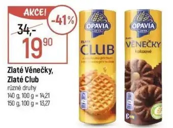 Globus Zlaté Věnečky, Zlaté Club nabídka