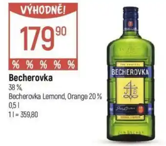 Globus Becherovka nabídka