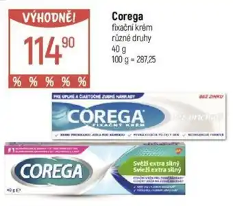 Globus Corega fixační krém nabídka