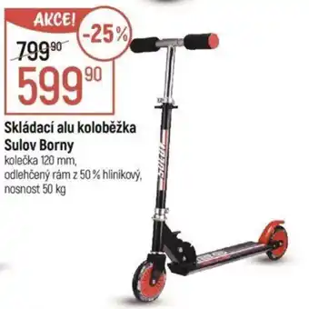 Globus Skládací alu koloběžka Sulov Borny nabídka