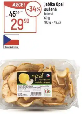 Globus Jablka Opal sušená nabídka