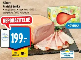 Albert Albert Pražská šunka nabídka