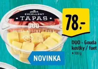 Albert DUO-Gouda kostky/fuet nabídka