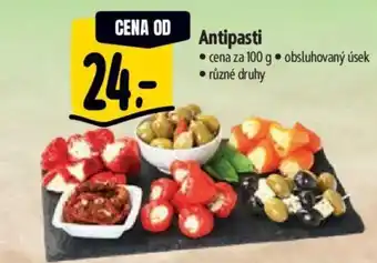 Albert Antipasti nabídka