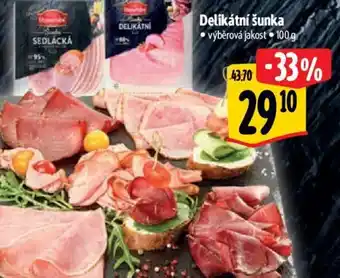 Albert Delikátní šunka nabídka
