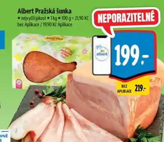 Albert Albert Pražská šunka nabídka