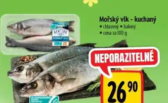 Albert Mořský vlk - kuchaný nabídka