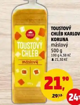 Penny Market Toustový chléb nabídka