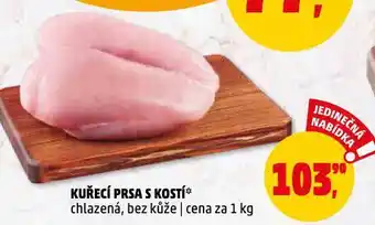 Penny Market Kuřecí prsa s kostí nabídka