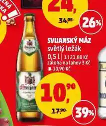 Penny Market Pivo svijanský máz nabídka