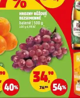 Penny Market Hrozny růžové bezsemenné nabídka