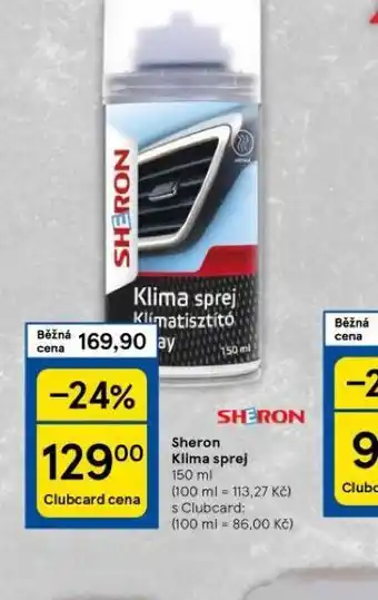 Tesco Sheron klima sprej nabídka