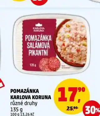 Penny Market Pomazánka nabídka