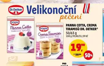 Penny Market Crema tiramisú dr. oetker nabídka