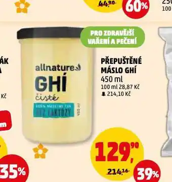 Penny Market Přepuštěné máslo ghi nabídka