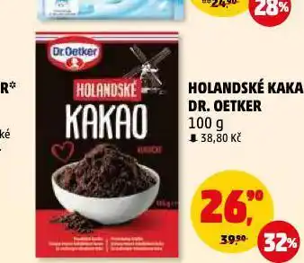 Penny Market Dr. oetker holandské kakao nabídka