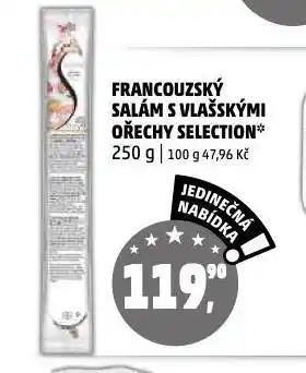 Penny Market Francouzský salám s vlašskými ořechy nabídka