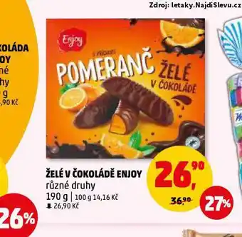 Penny Market Želé v čokoládě nabídka