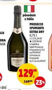 Penny Market Prosecco spumante extra dry nabídka