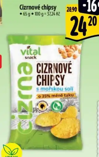 Albert Cizrnové chipsy nabídka