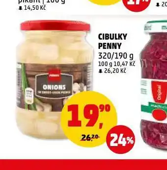 Penny Market Cibulky nabídka