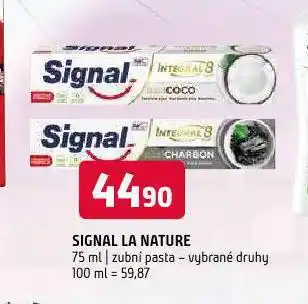 Terno Signal zubní pasta nabídka